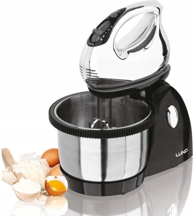 MIKSER KUCHENNY RĘCZNY 200W Z MISĄ 3L I PODSTAWĄ Model 67790