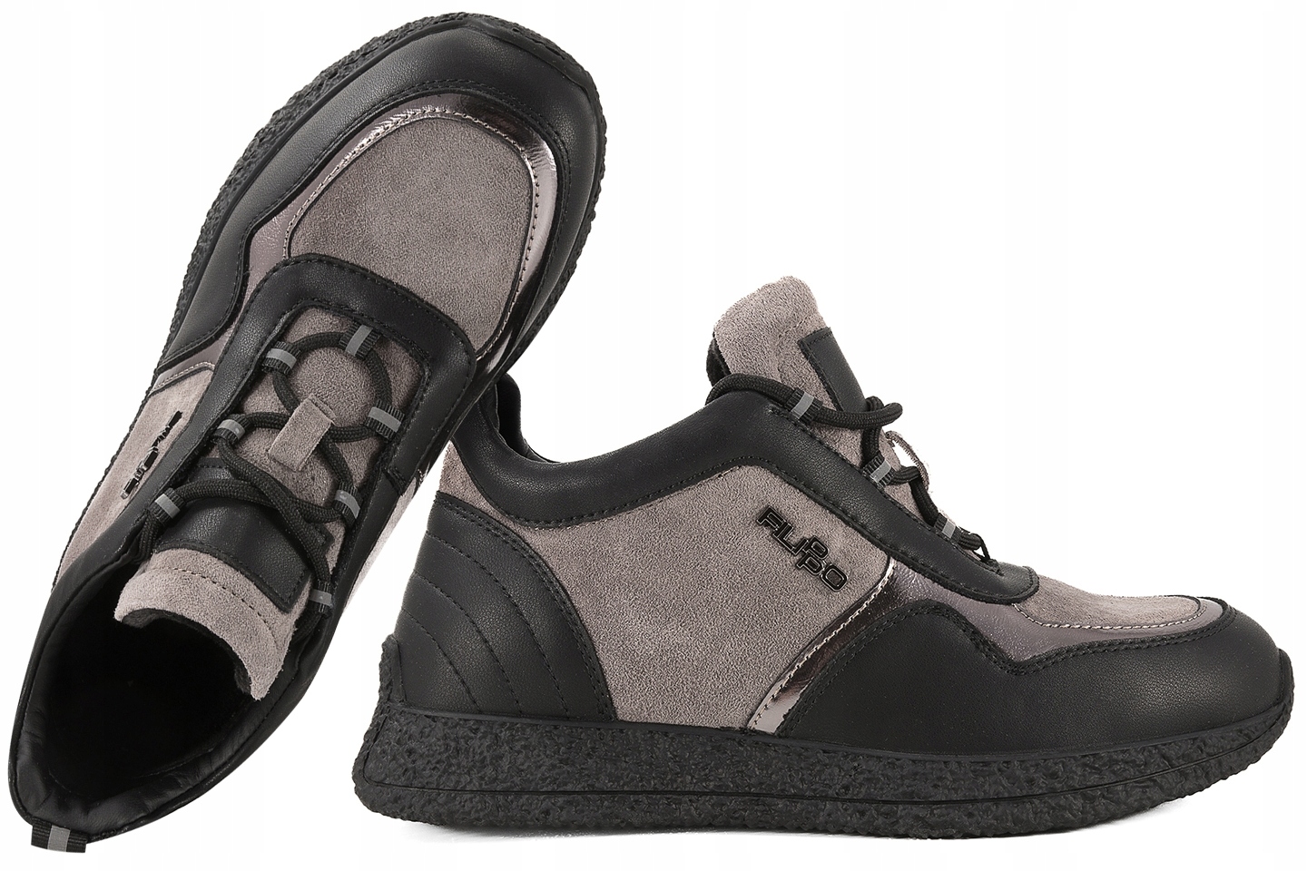 Filippo DP7406 Boty Tenisky Kožené Zateplené Adaptéry taupe 37