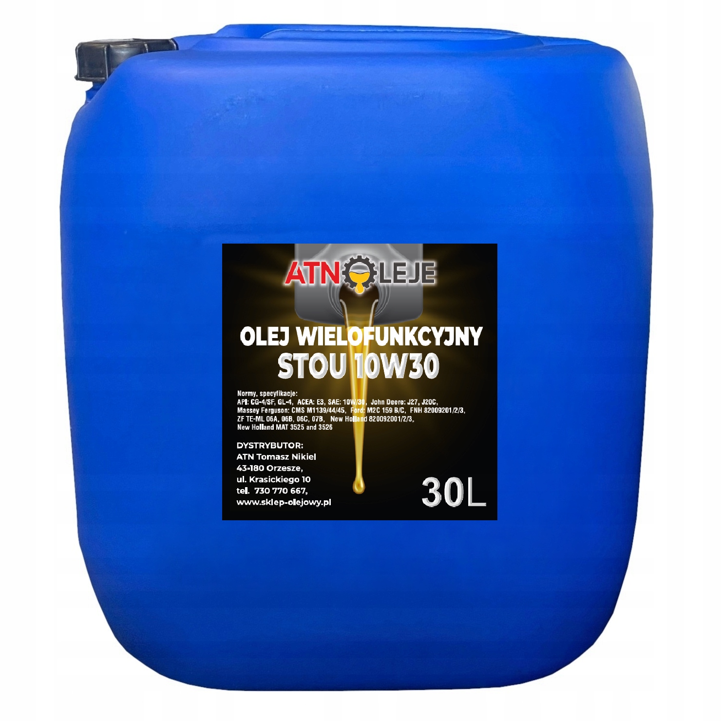 Olej wielofunkcyjny STOU 10w30 30L