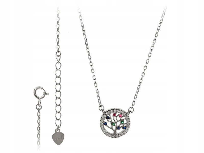 

Srebrny naszyjnik 925 drzewo życia 2,8g Prezent