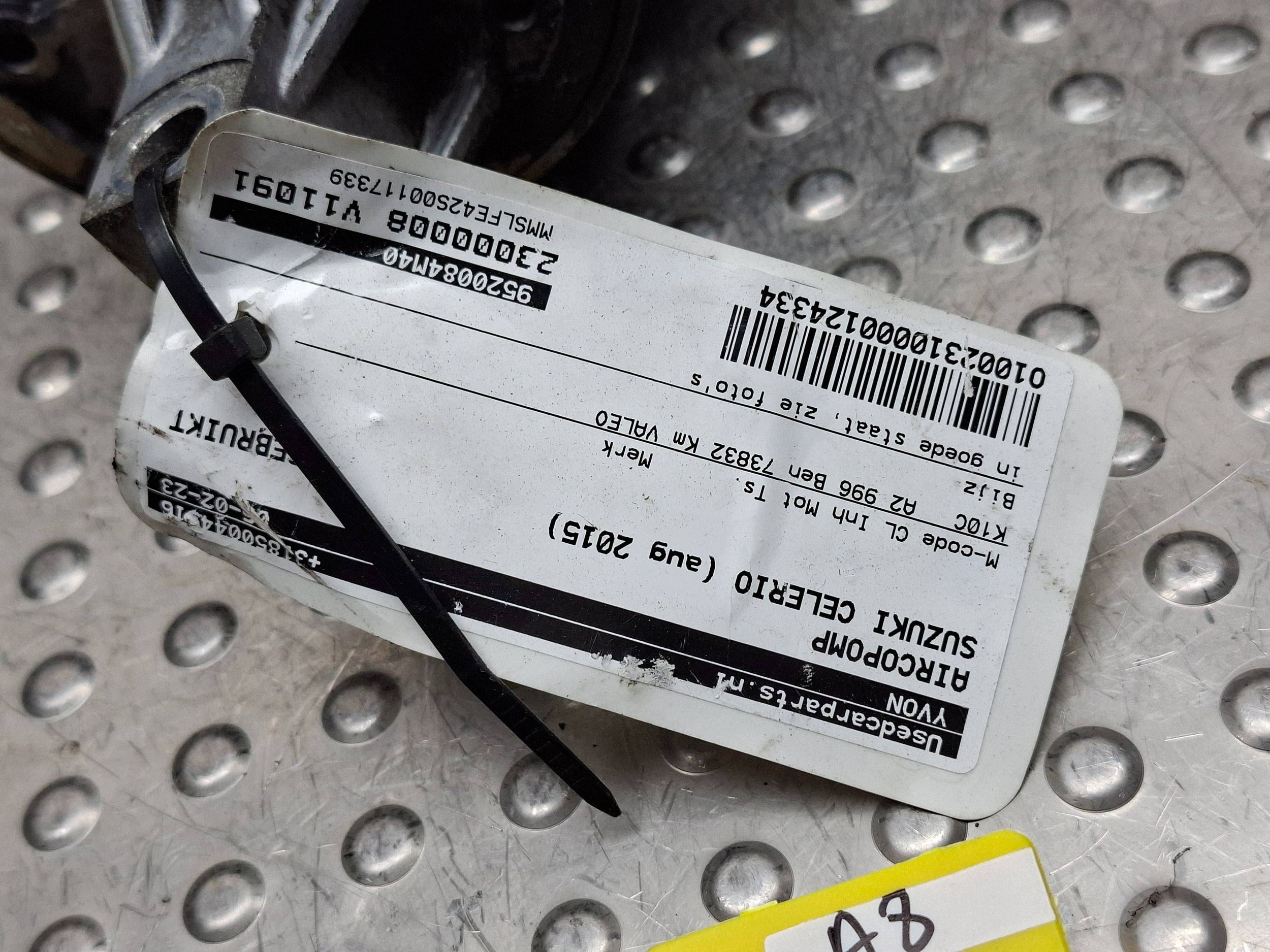 kompresor klimatizaci SUZUKI CELERIO 14-21 1.0 a 95200-84M40