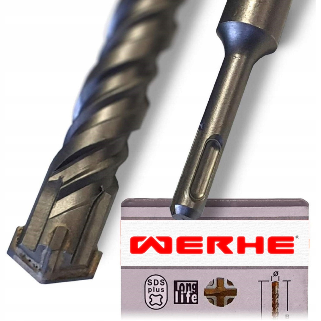 Wiertło do betonu Sds Plus 32 x 460 mm Werhe