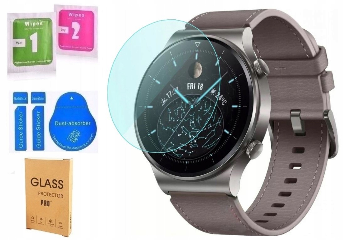 

Szkło Hartowane 9H Pro+ Do Huawei Watch Gt 2 Pro