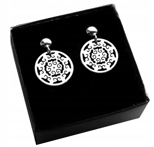 

Kolczyki sztyfty Ażur kolczyki gwiazd srebro 925