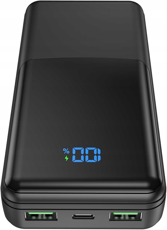 Duża Pojemność! Power Bank 27000mAh, 30W Pd, Usb-c, Szybkie ładowanie! Led!
