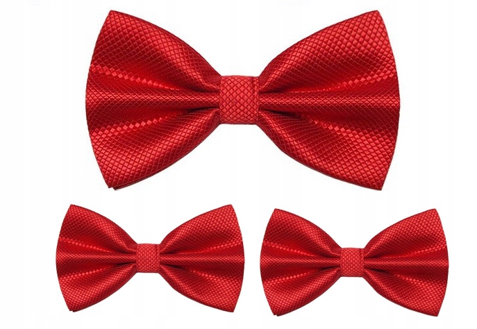 MUCHA męska i 2x MUCHA -S -czerwone