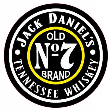 

Jack Daniels naklejka 15cm Druk Kolor