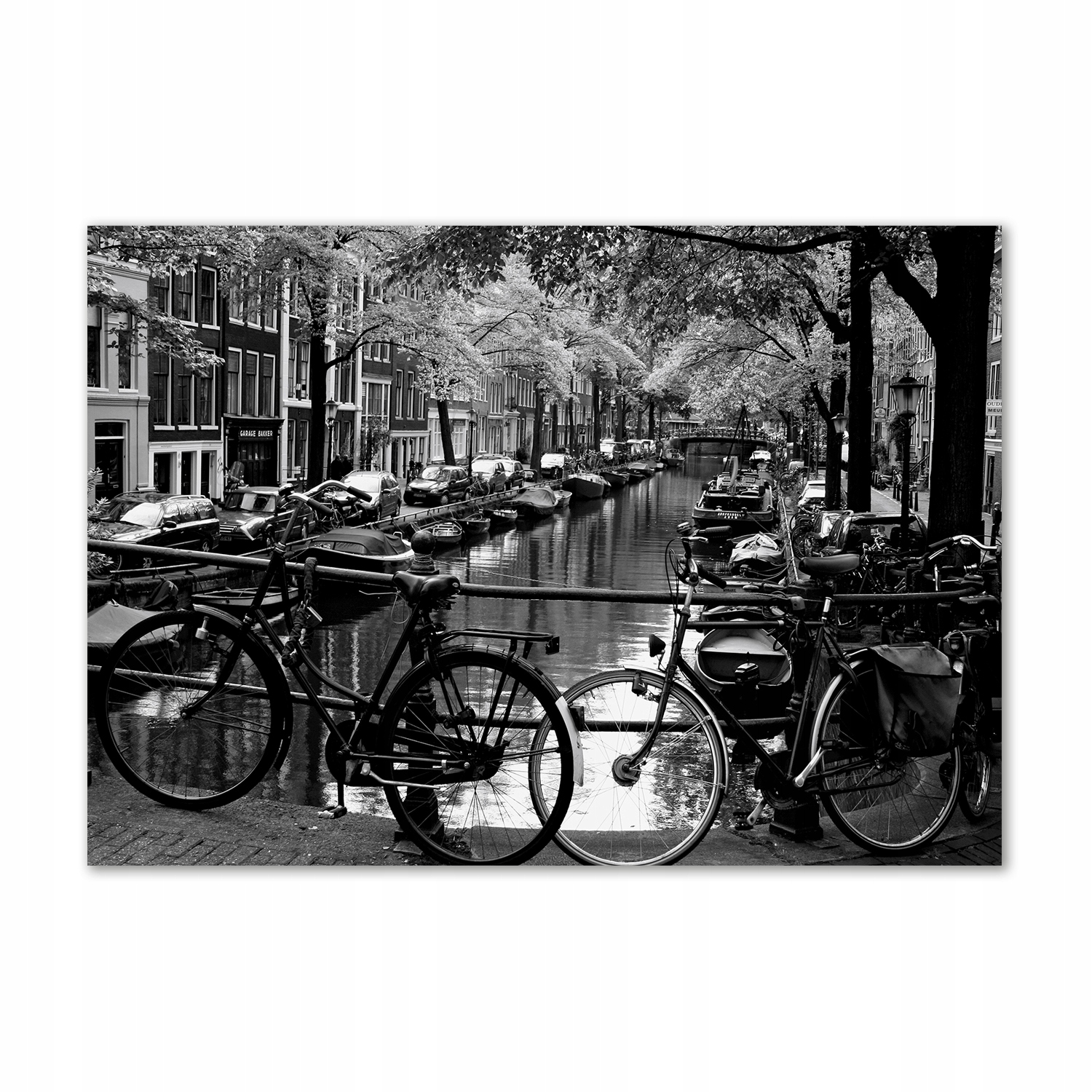 

Foto obraz szklany Rowery Amsterdam 100x70