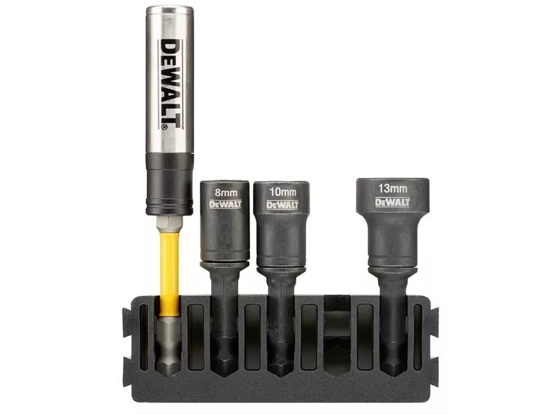 Dewalt DT70827 Zestaw Udarowych Końcówek Z Magnetycznym Uchwytem 1/4"