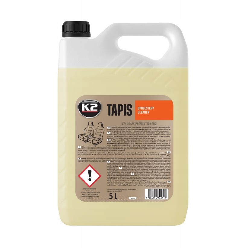 

K2 Tapis 5L Preparat Pranie Czyszczenie Tapicerki