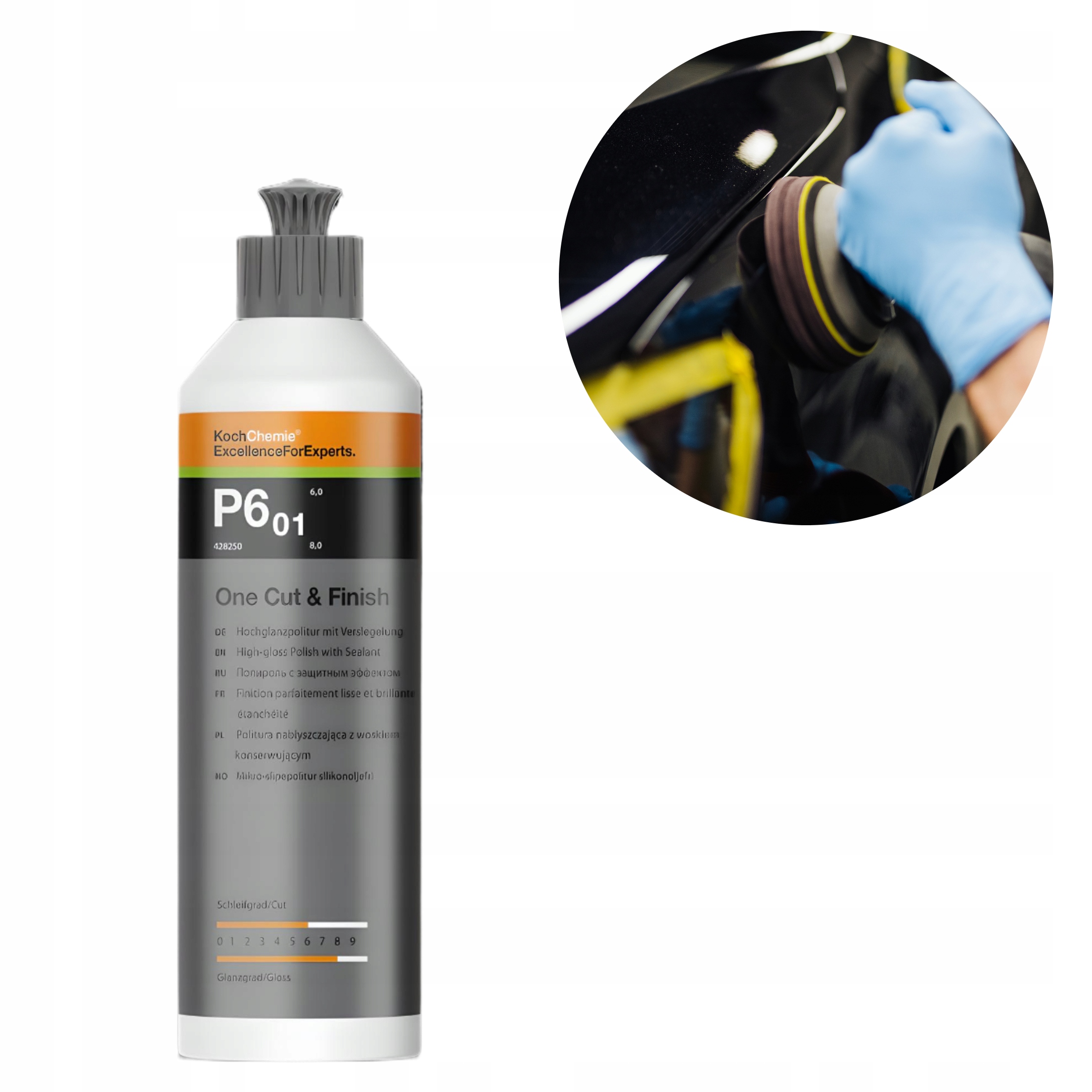 Politura Pasta na lak Koch Chemie One Cut & Finish P6.01 250 ml