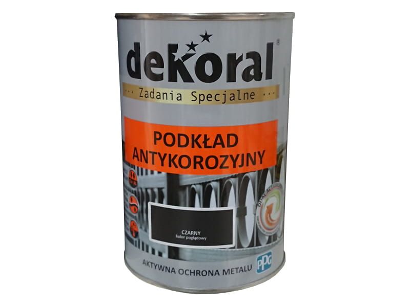 

Dekoral Unikor Podkład Antykorozyjny Czarny 0,9l