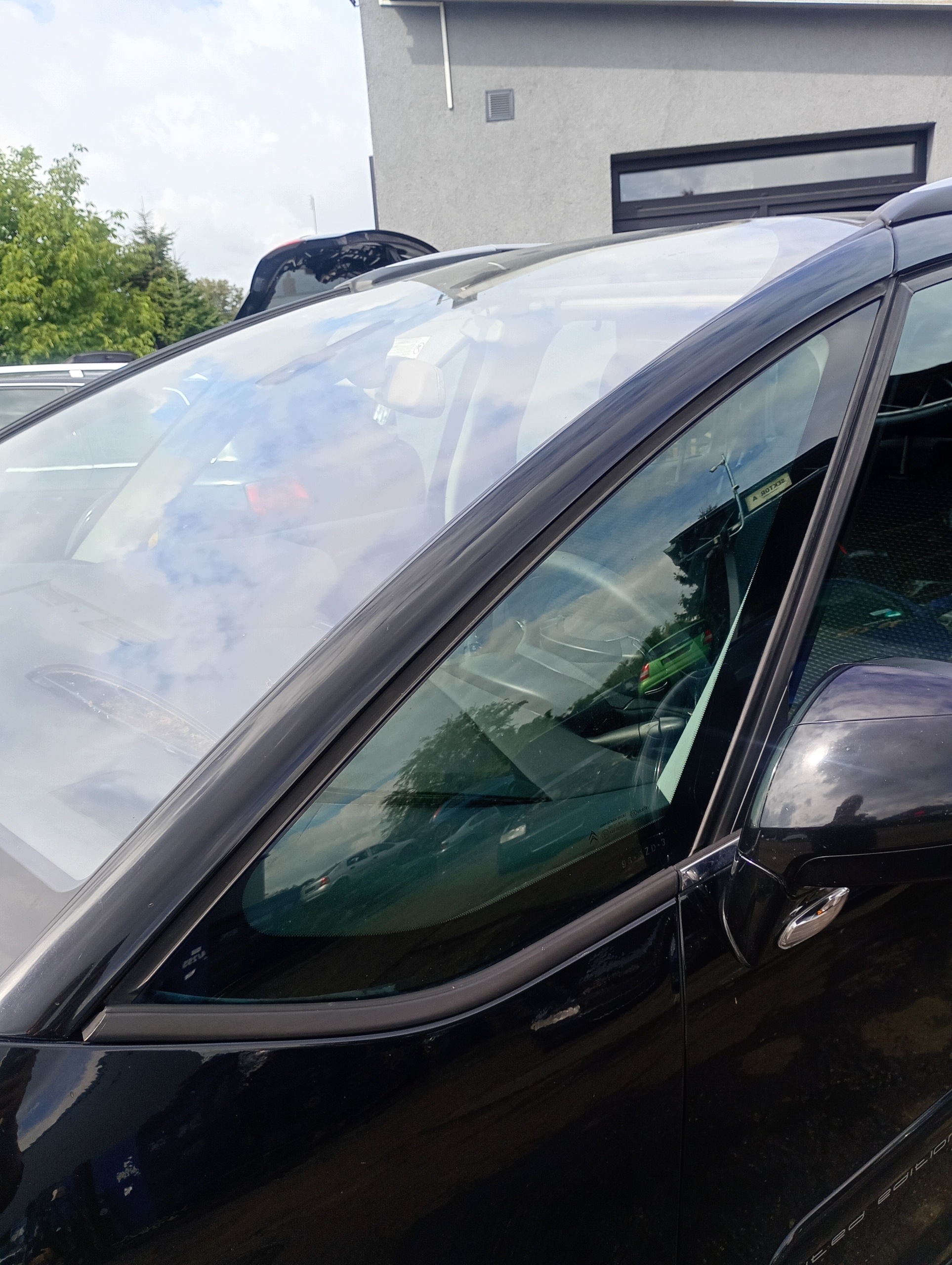 window side bodywork left front Citroen C4 Picasso FL 10-15
