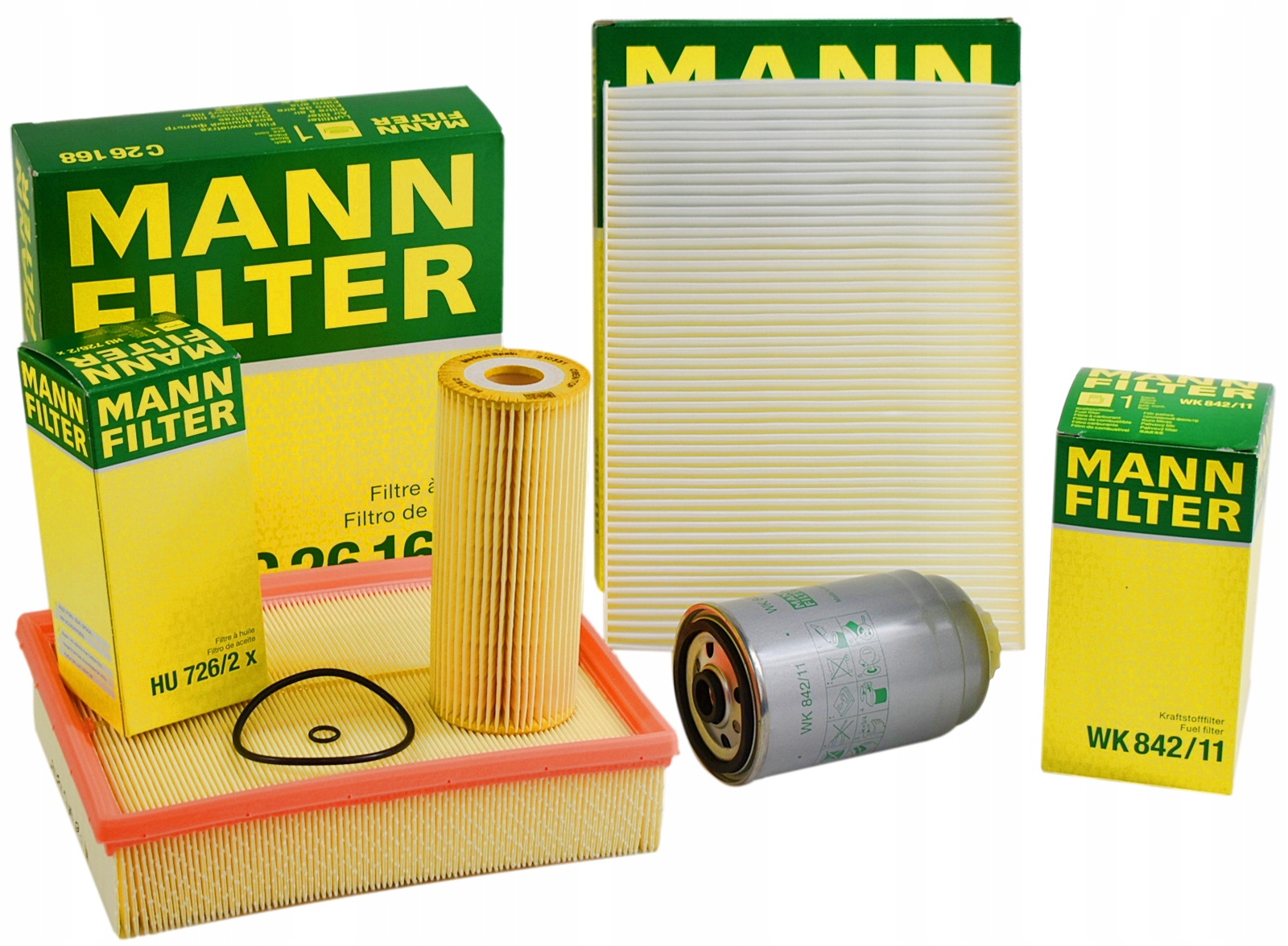 Mann Sada Filtrů Vw Passat B5 Skoda Superb I 1.9TDI Fl