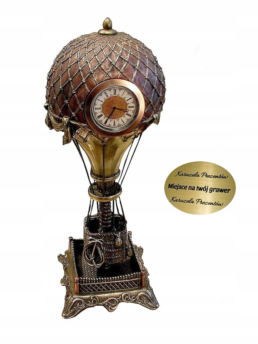 Figurka Balón S Hodinkami Styl Steampunk Klima J. Verna Dárek GRAWer v