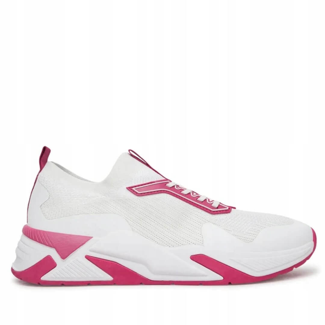 Dámské tenisky Guess Gaxtin Flpgax FAB12 bílé fuxia 37, Fuchsiová barva