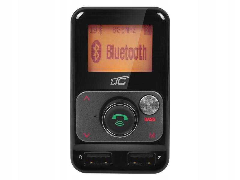 TRANSMITER FM BLUETOOTH 2xUSB QC 2.4A AUX MIKROFON Marka LTC