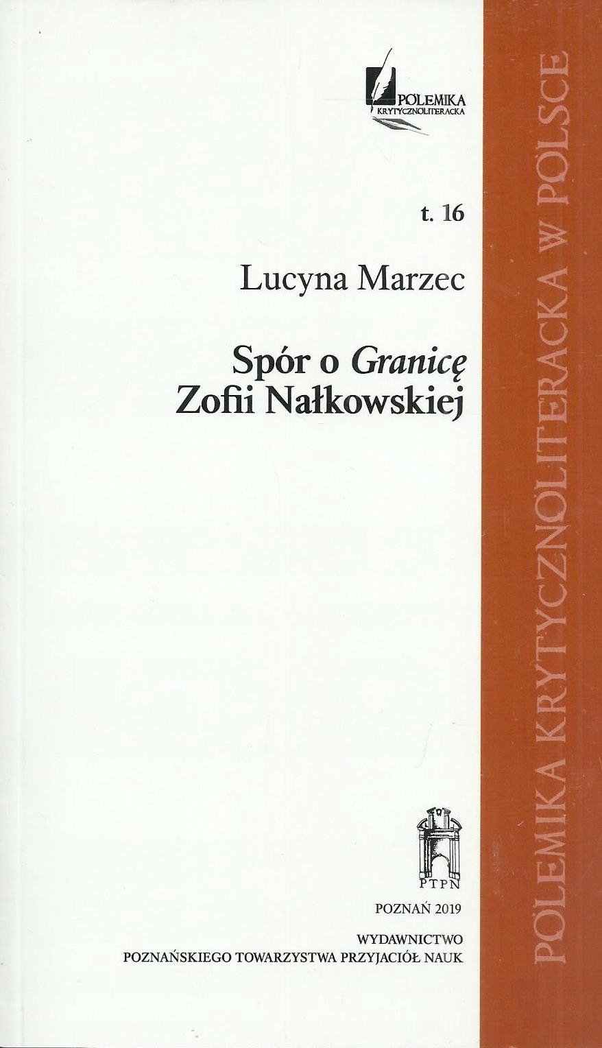Spór o Granicę Zofii Nałkowskiej