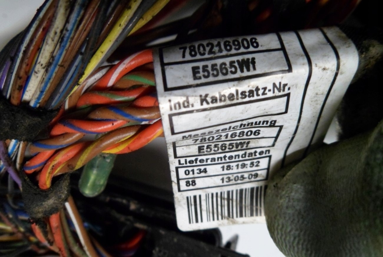 BMW 2.0D N47D20C bundle motor wiring 7802168 780216806