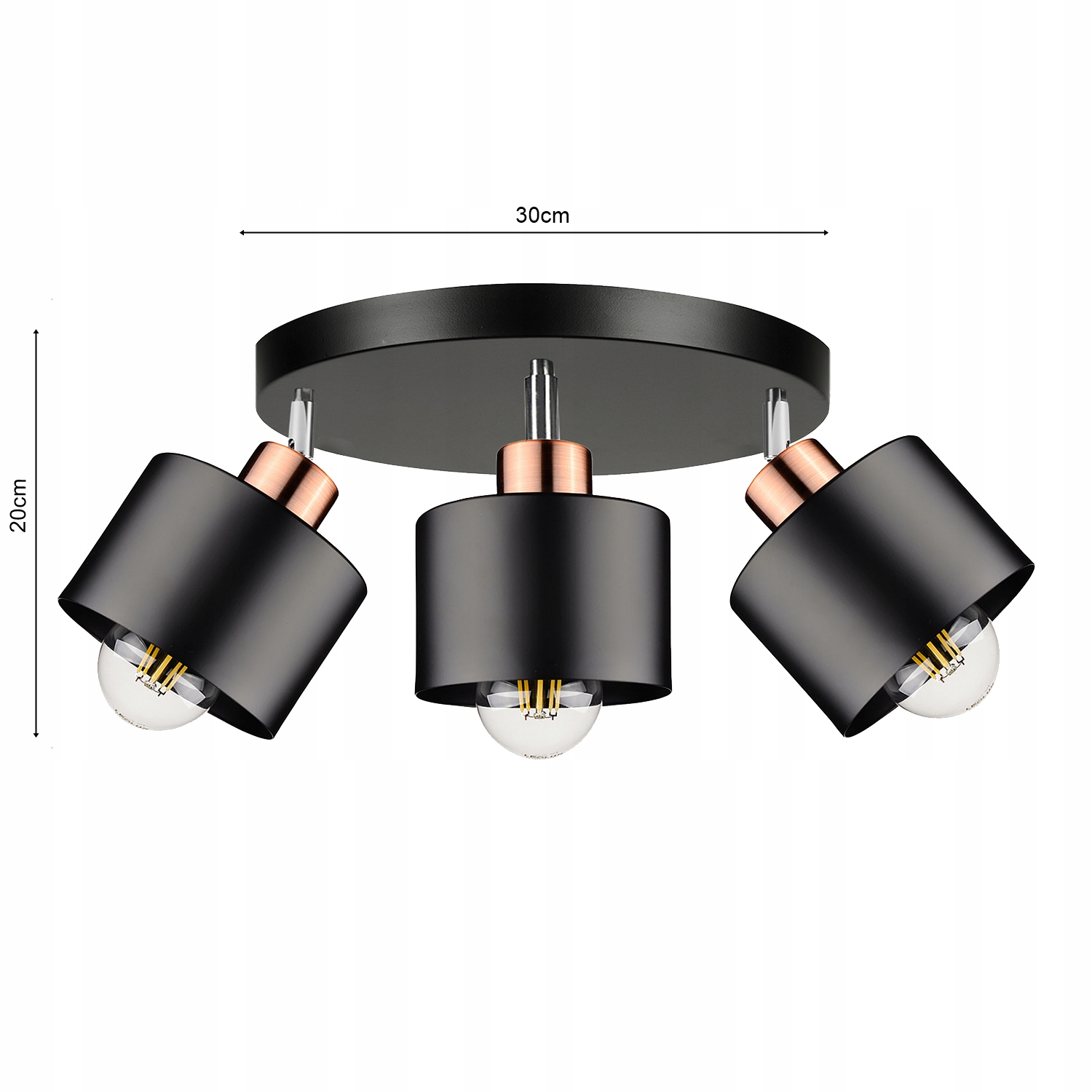 LAMPA SUFITOWA PLAFON LED ŻYRANDOL LOFT WISZĄCA Kod producenta LX-1040 BLACK COOPER