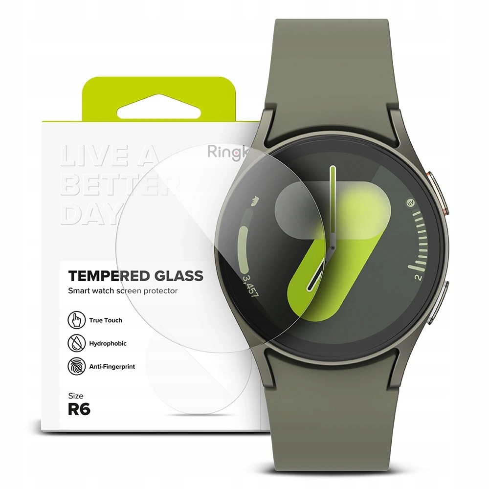 Ringke Szkło R6 (4 sztuki) Samsung Galaxy Watch7 44mm Przezroczyste