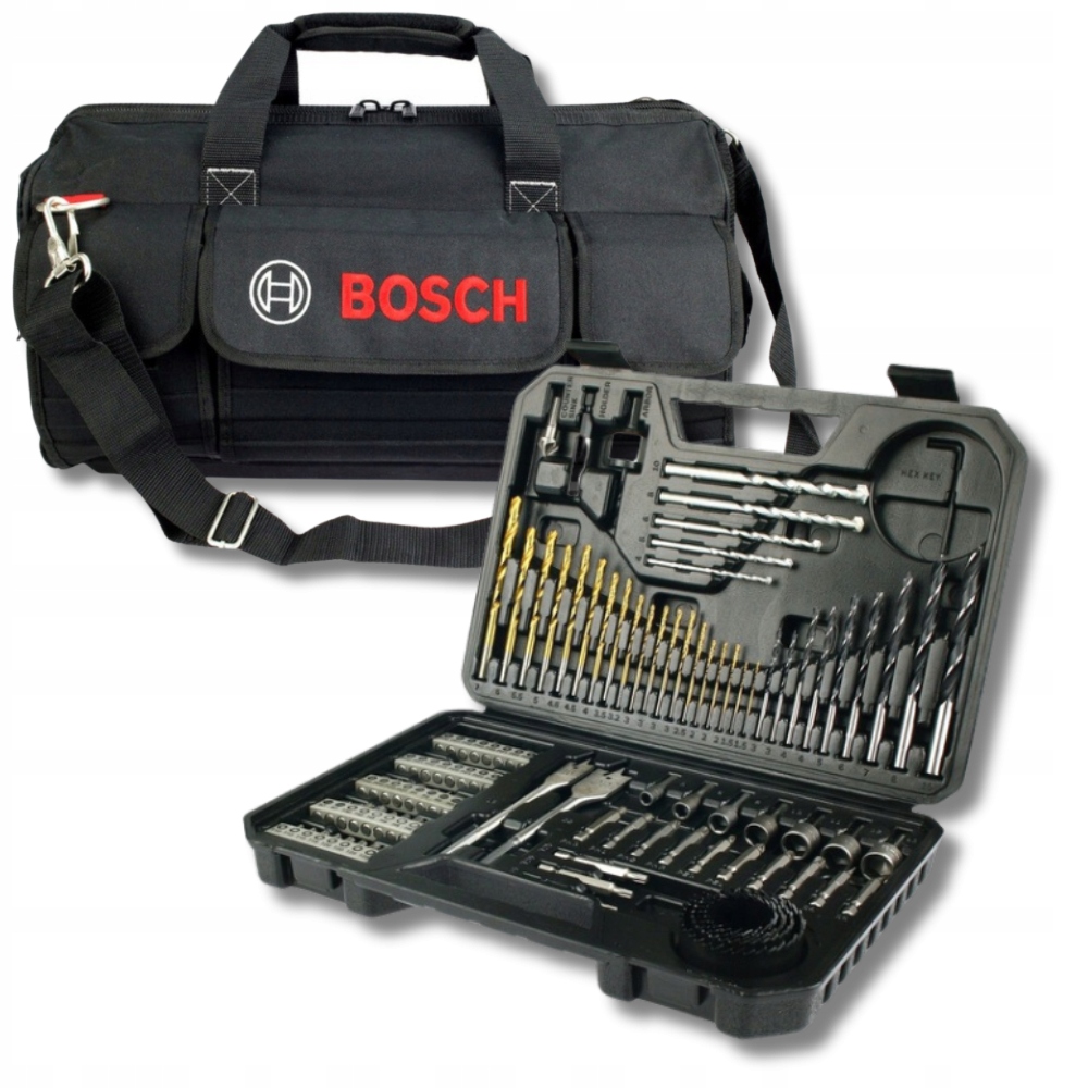 Taška na nářadí Bosch velká Montérská na nářadí Sada Vrtáků
