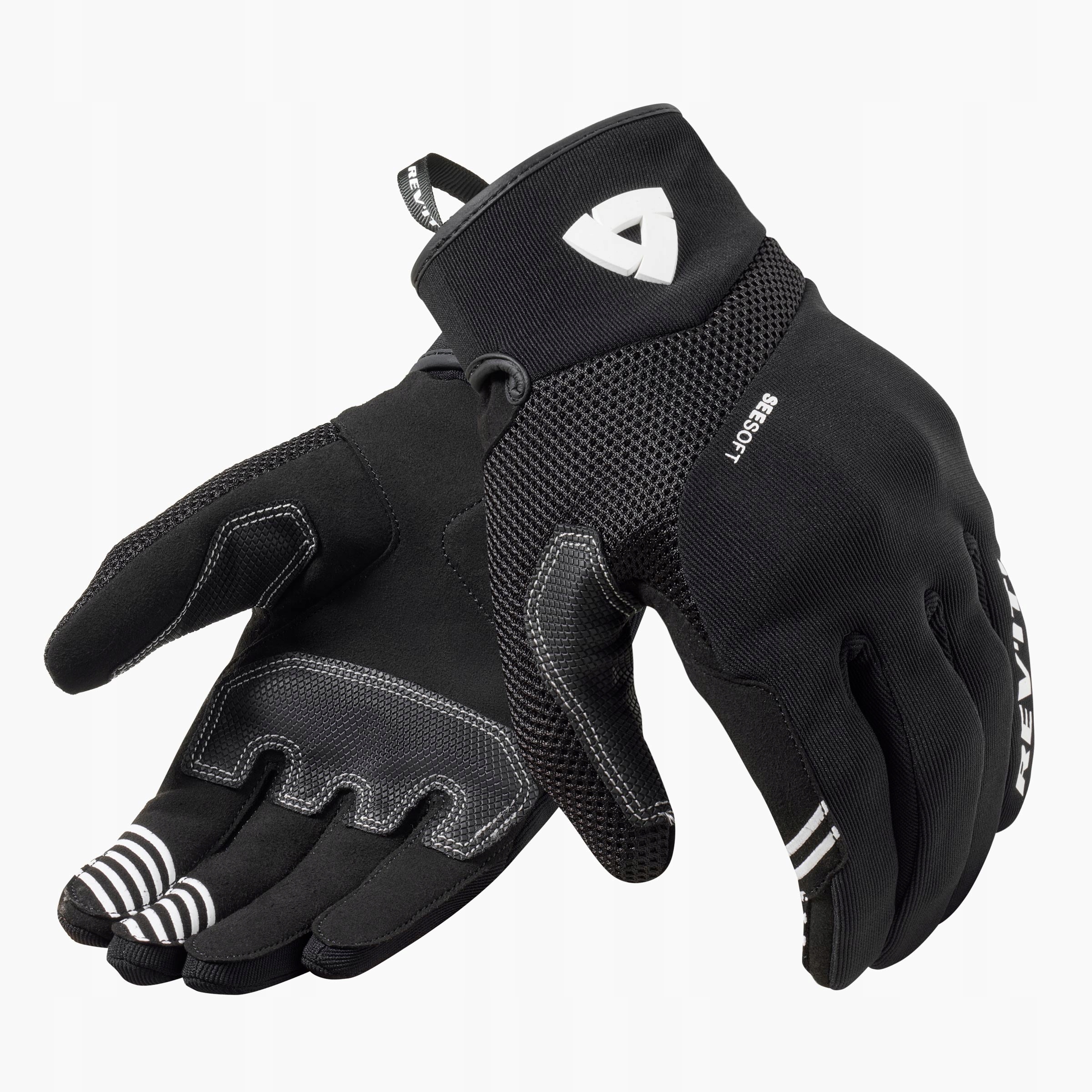 Rukavice Rev'it! Endo Black-White veľ 3XL