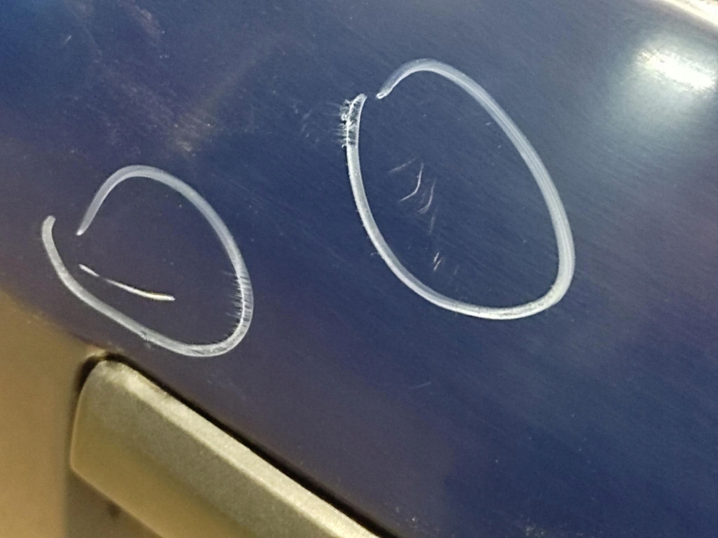 VW GOLF III heckklappe kofferraumdeckel