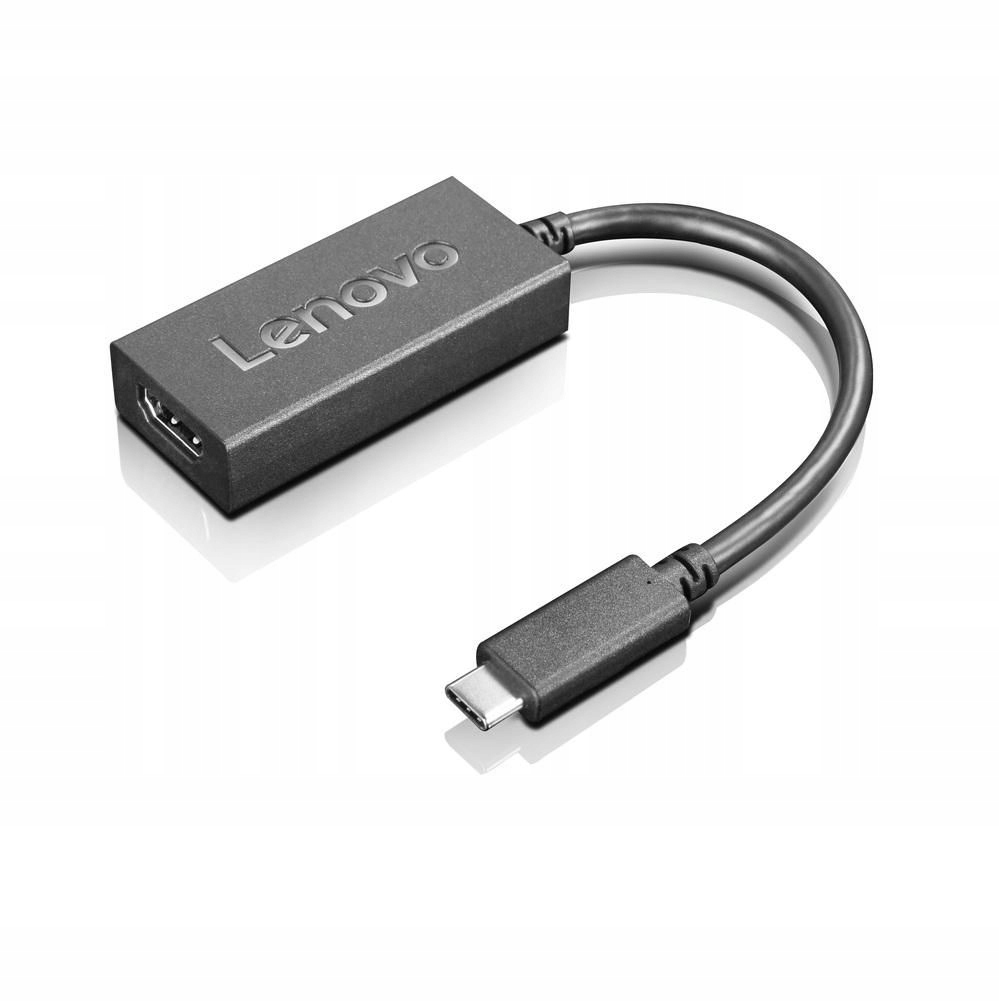 Lenovo Usb C to Hdmi Adapter Black