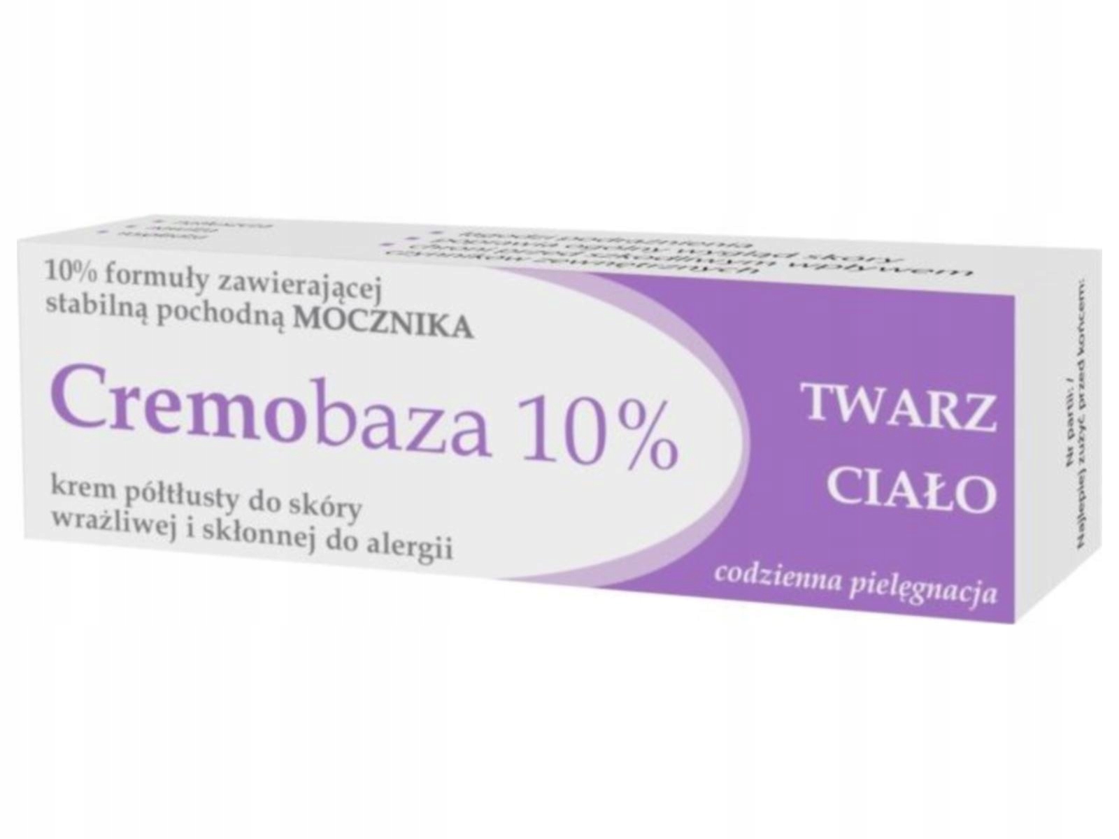 

Cremobaza 10% krem półtłusty z mocznikiem 30 g
