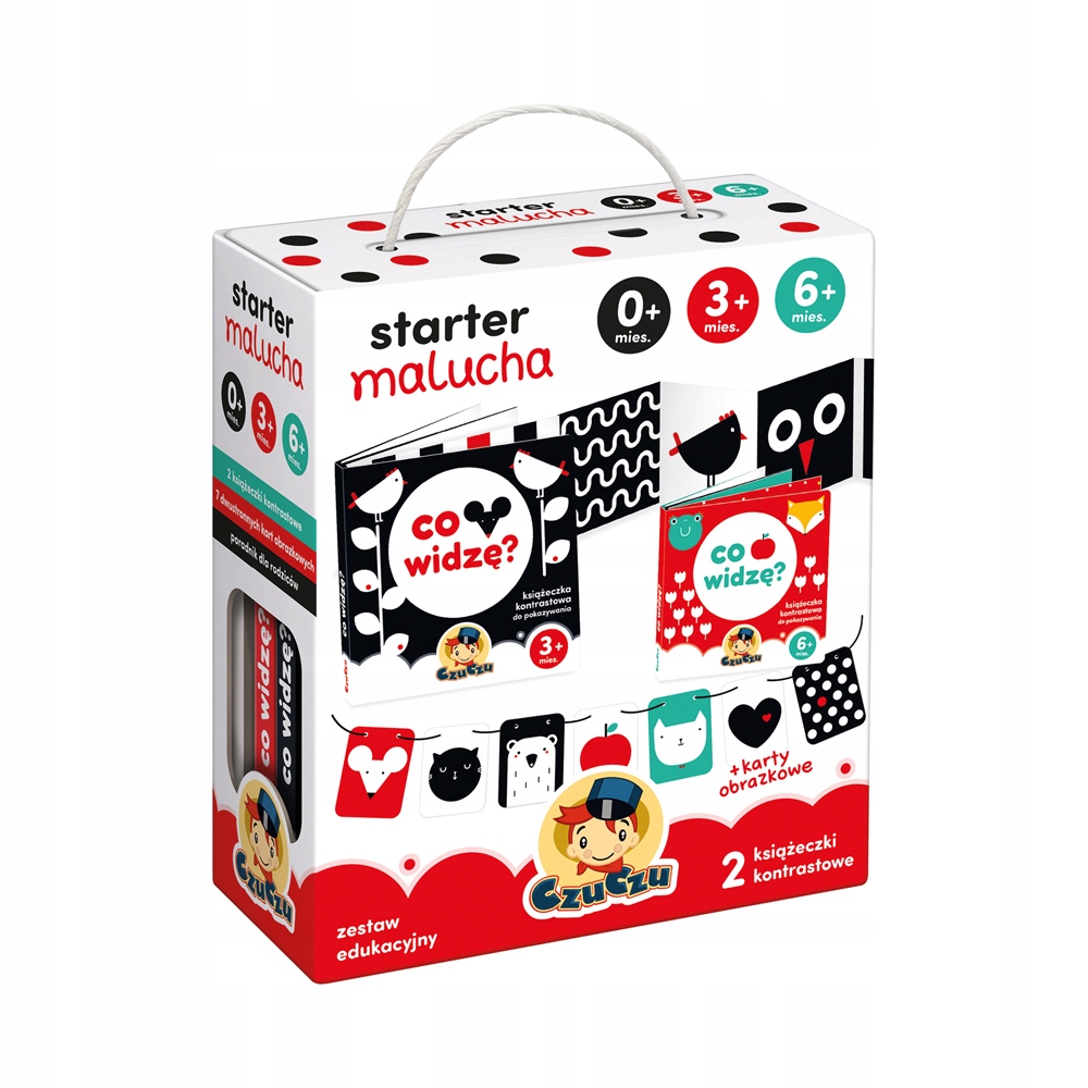 

Czuczu Starter Malucha Książeczki Kontrastowe