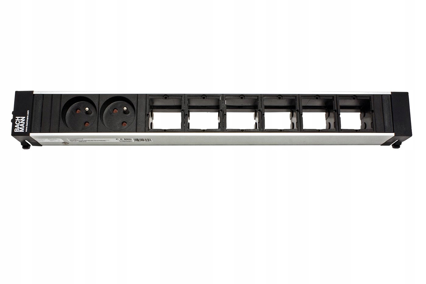 Bachmann Conference/top Frame, box pro 8 modulů, 2x zásuvka Cz, 6x volné