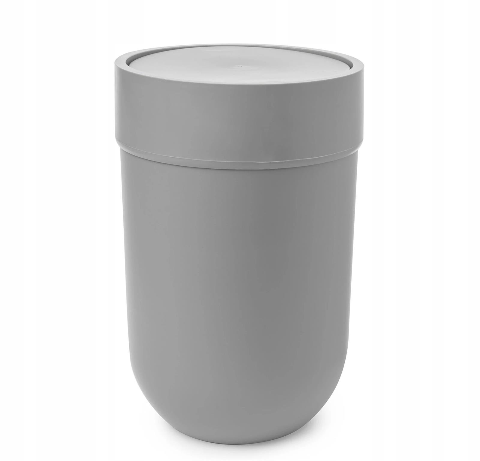 Odpadkový Koš Touch 6L Šedý s matným víkem