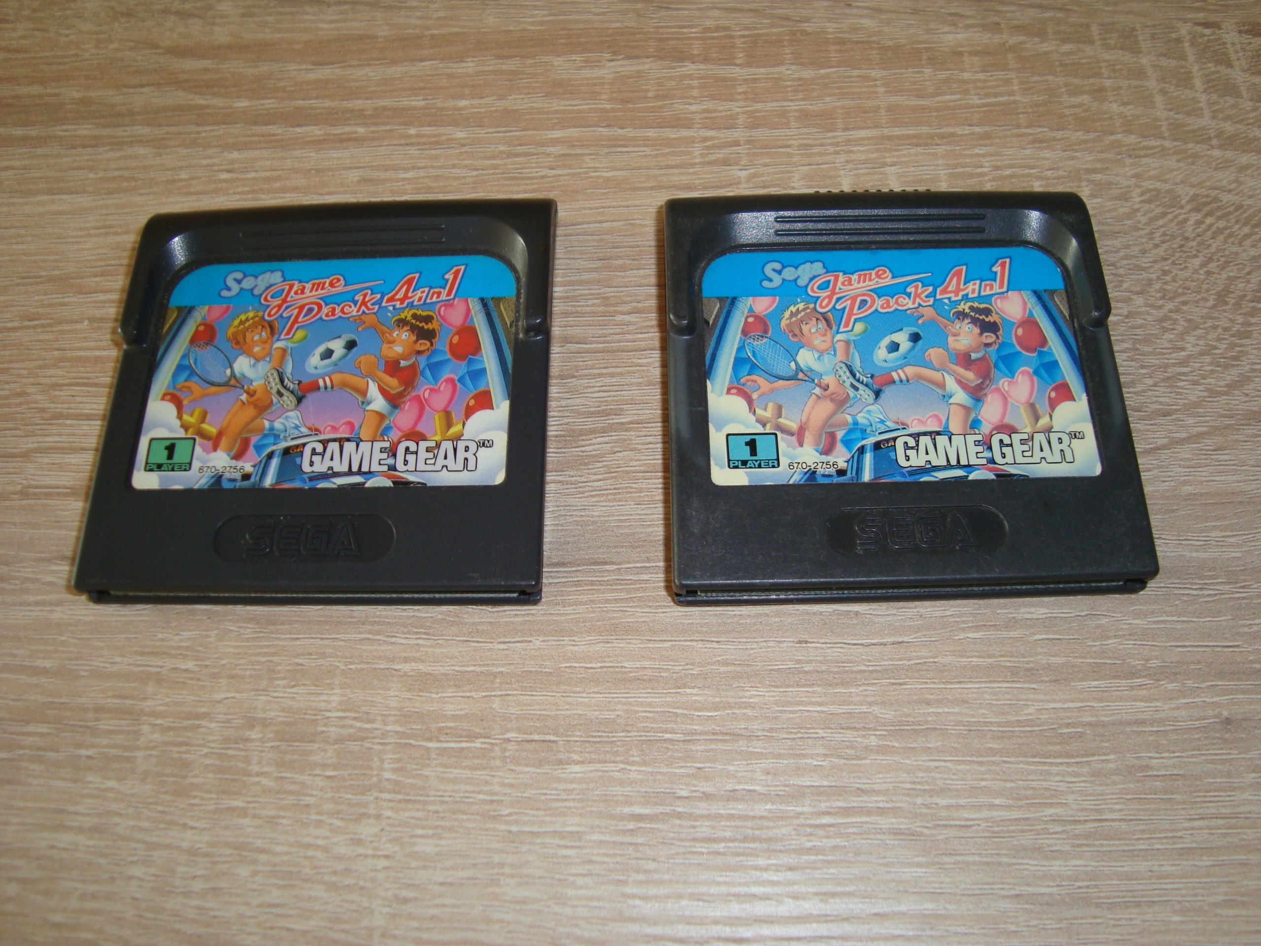 SEGA GAME PACK 4 IN 1 Sega Game Gear 2 sztuki