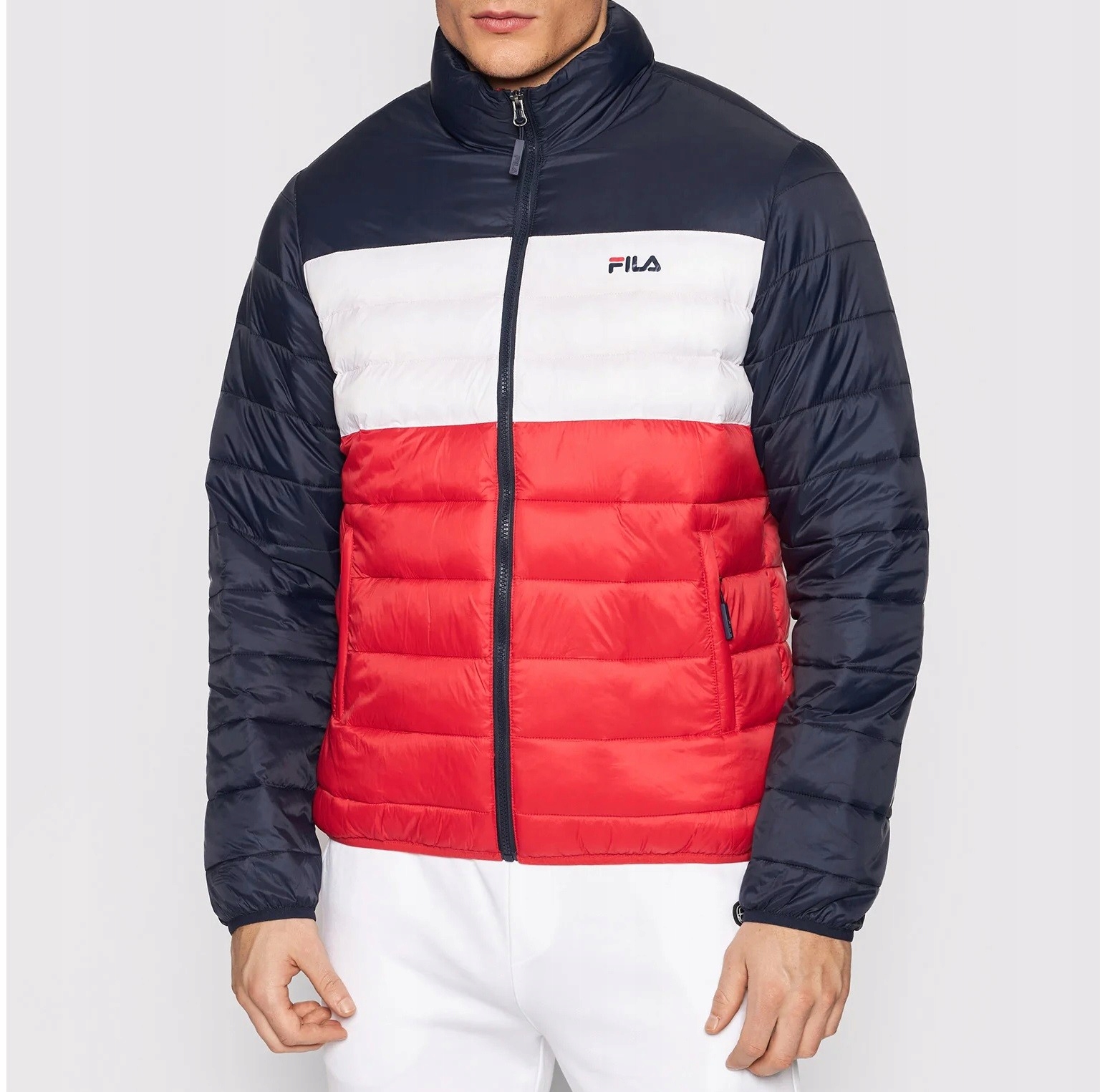 Zimní Bunda rozepínací bez kapuce Pánská Fila 688939-G06 S