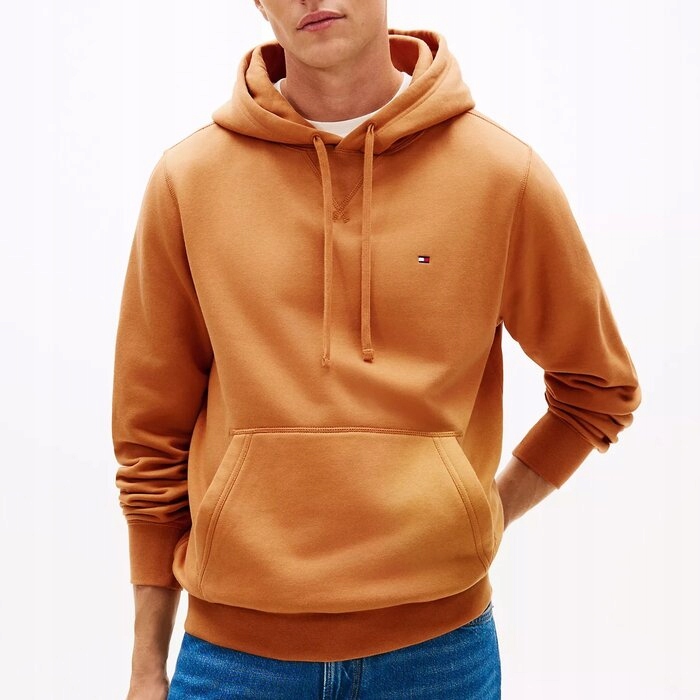 Mikina Tommy Hilfiger oranžová pánská klasická M (nová)