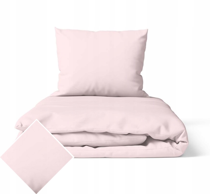 Sada Povlečení 160x200 2x70x80, 100% Bavlna, 140 g/m2, barva: Pudrová R