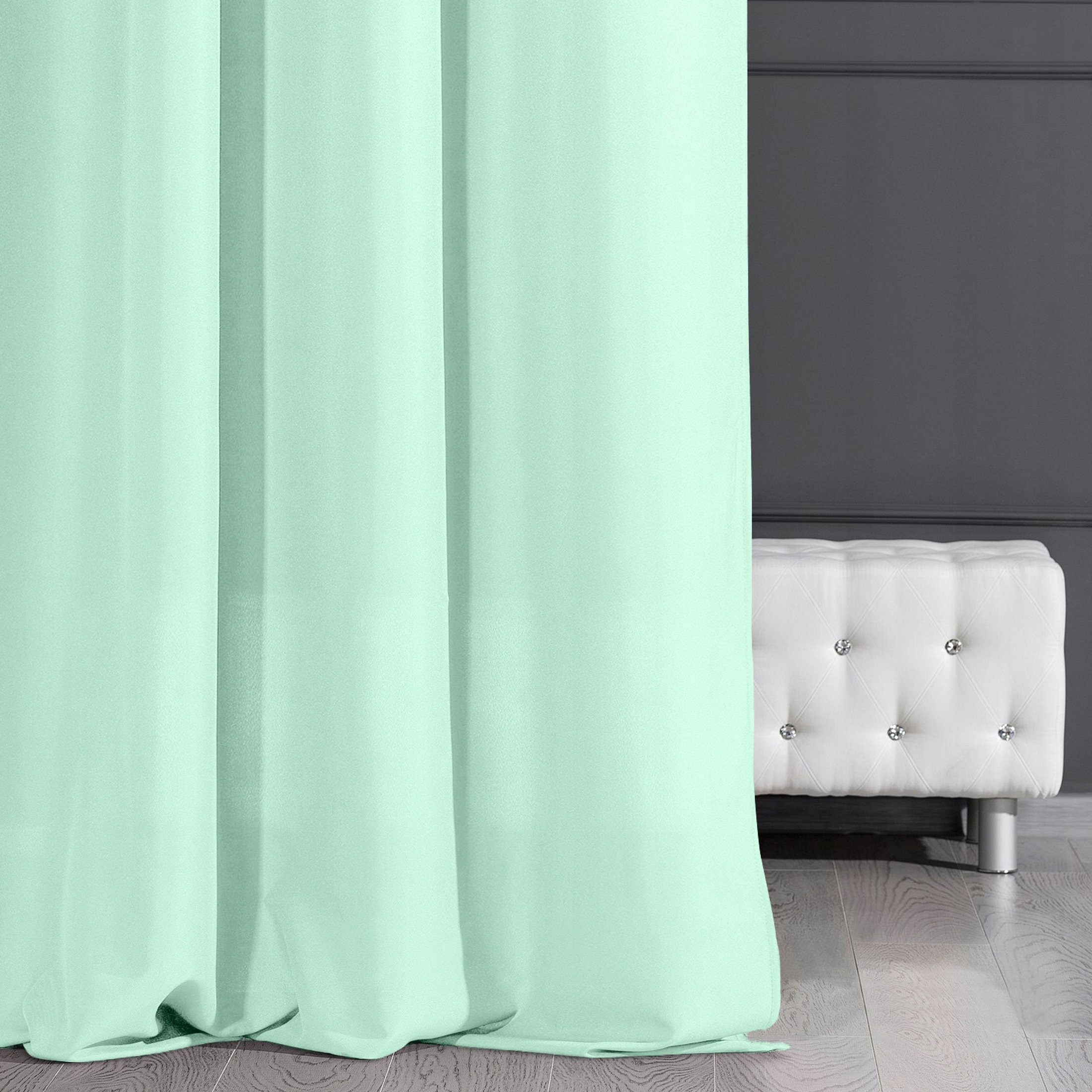 GOTOWE ZASŁONY NA KÓŁKACH 140x250 MATOWE Wzór gładki