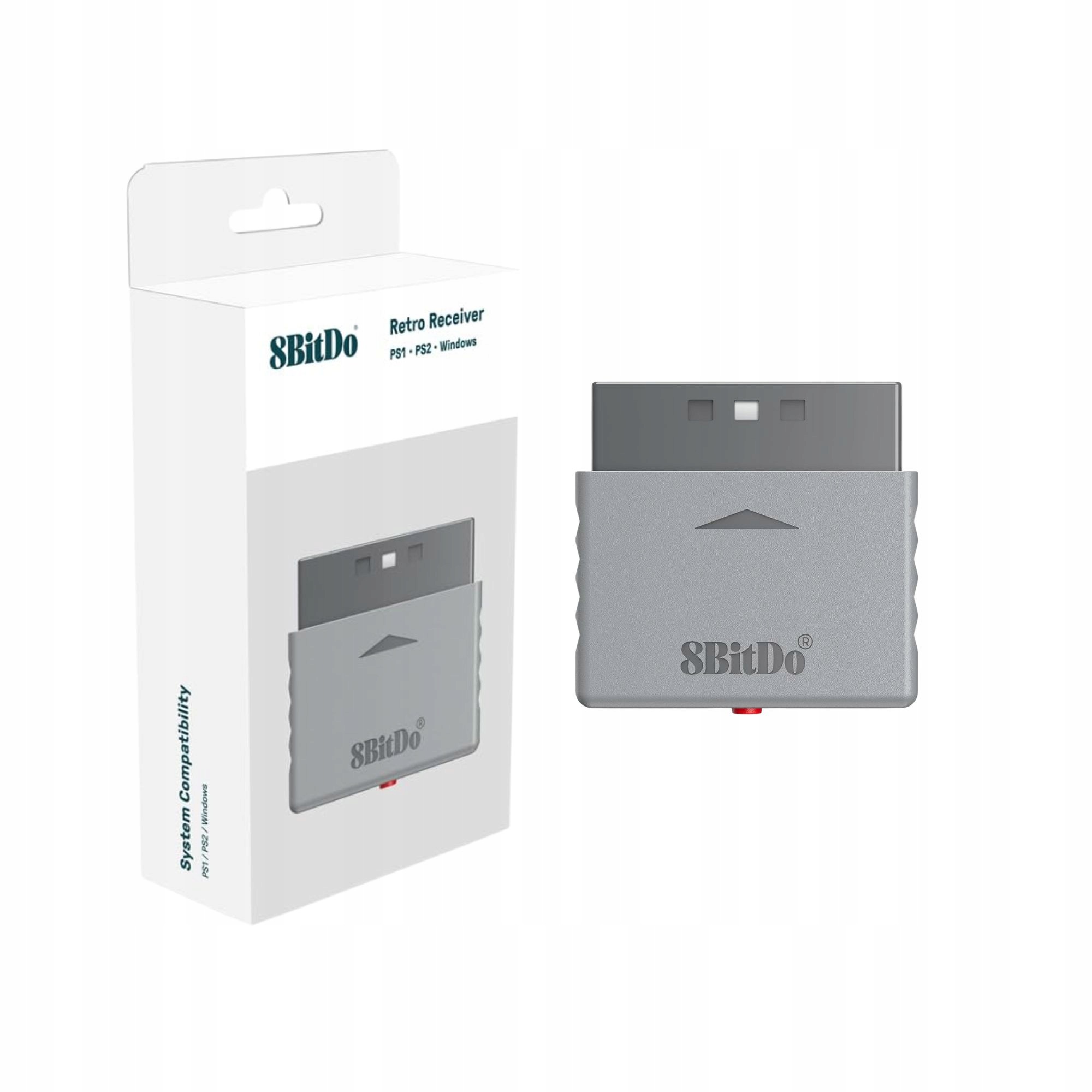 8BITDO Adapter Retro Receiver Do Do PS1/2 Windows Padów Dualsock Dualsense