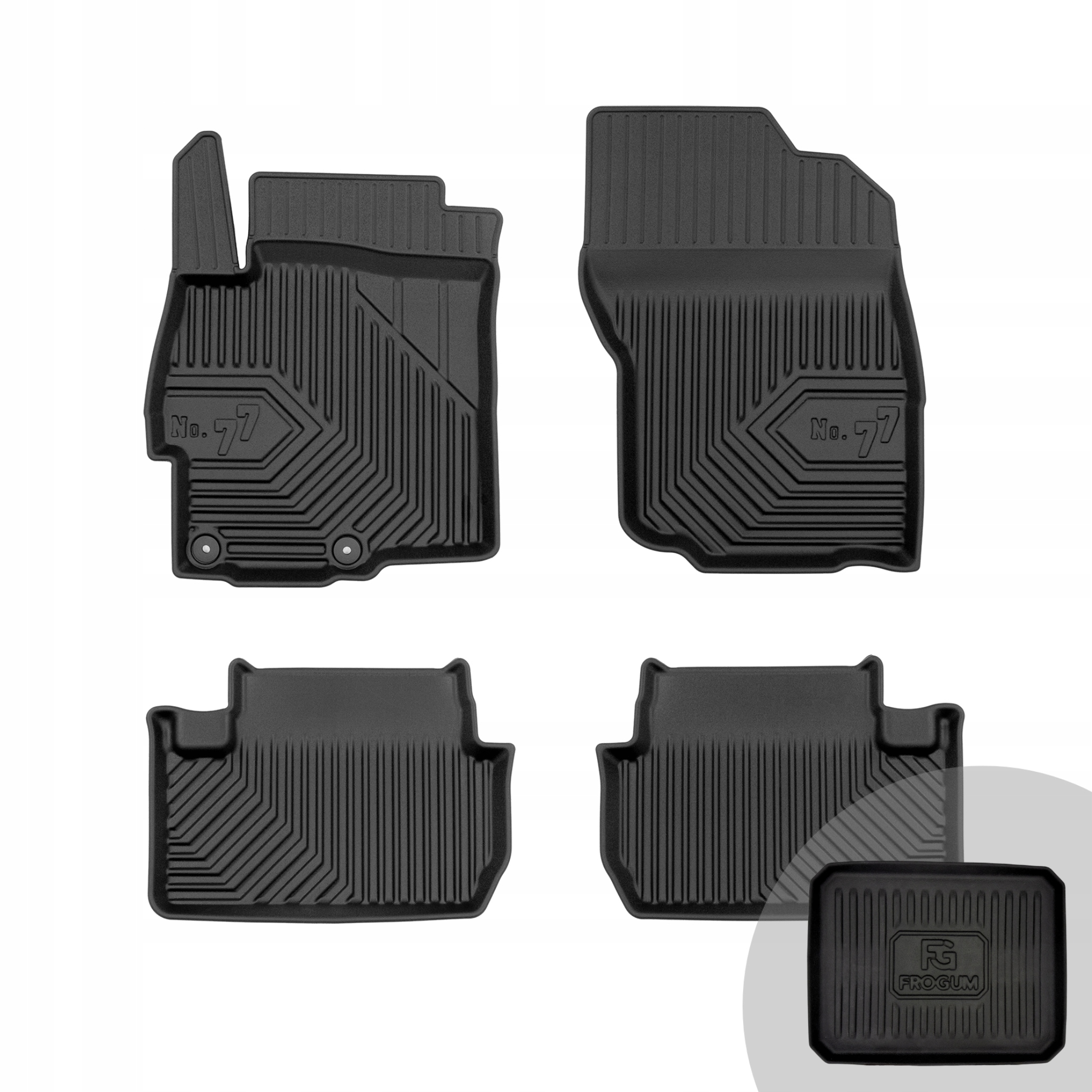 Frogum Koberce do auta pro Mitsubishi Lancer VIII 2007-2016