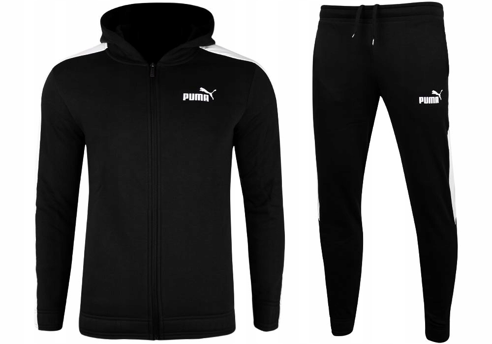 

Puma Męski Dres Kompletny Hooded Suit Black r. M