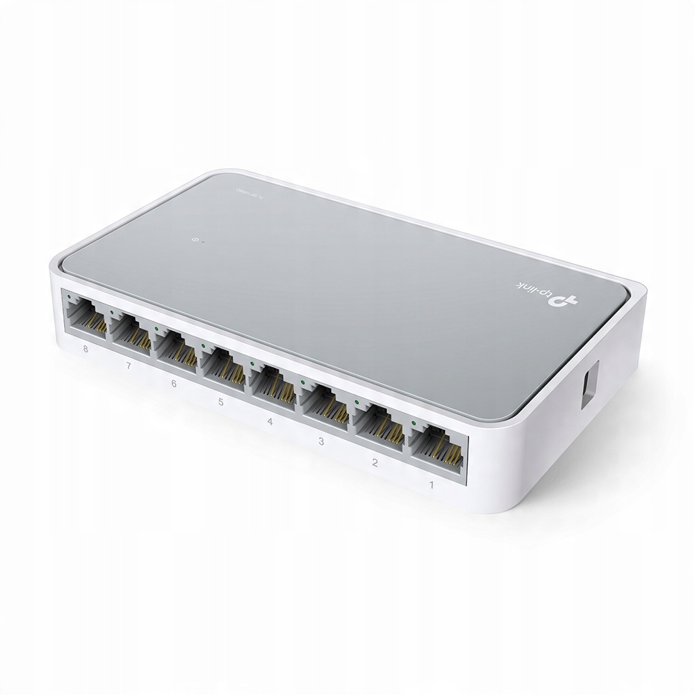 

Switch Przełącznik typ desktop 8 portów 10/100Mb/s