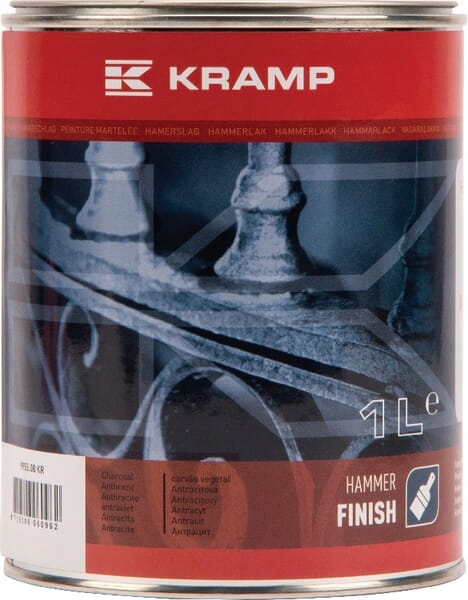 Kladívkový lak Kramp, antracitový, 1 L 995508KR