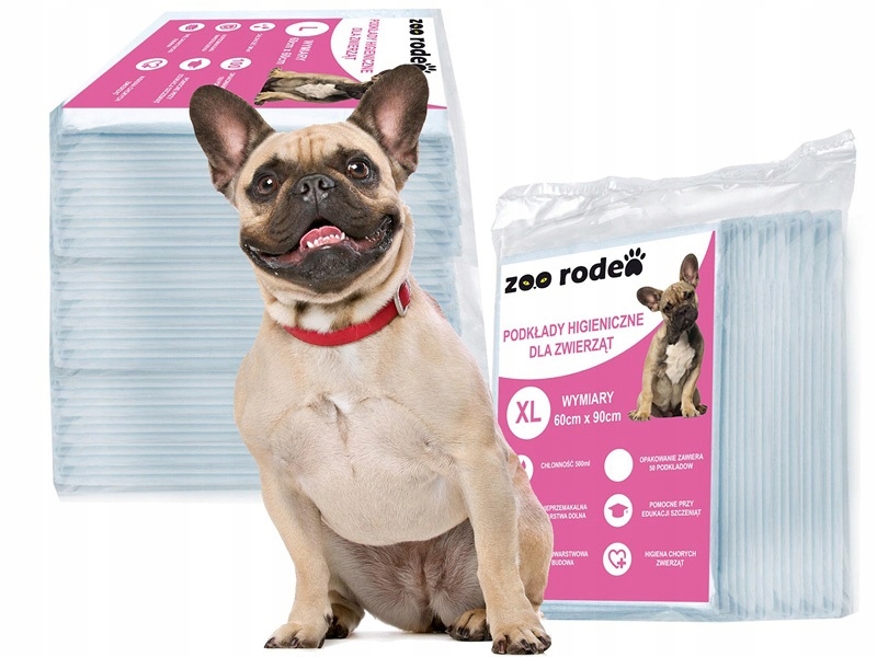 

Maty Podkłady Dla Psa Nauka Czystości 60x90 50szt