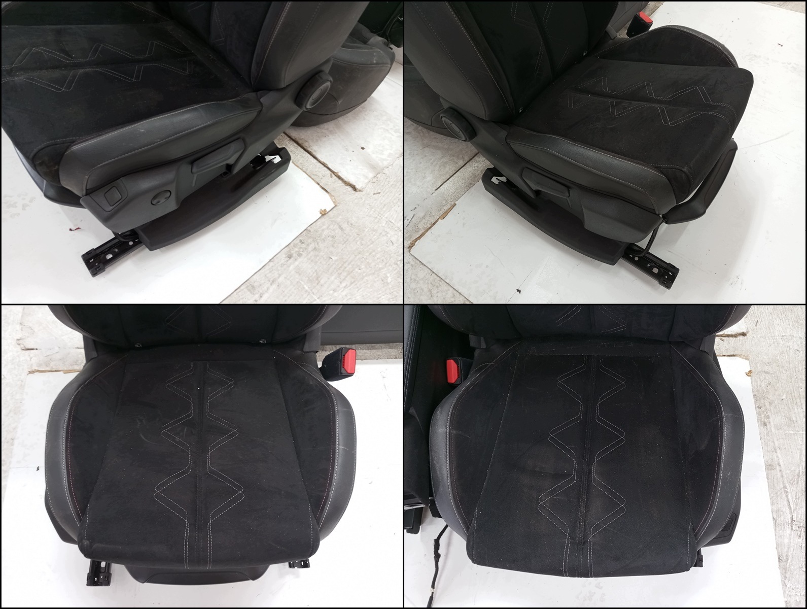Sitze verkleidung POL Leder CITROEN DS7 DS 7