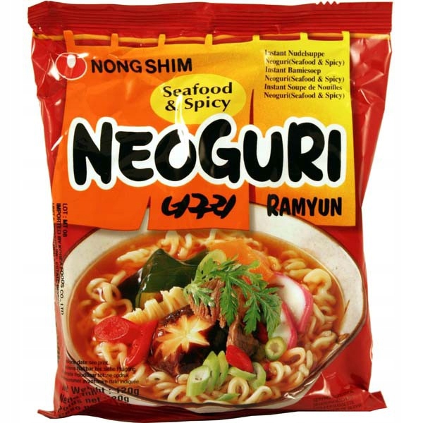 

Zupa instant ostra owoce morza 120 g Neoguri Nongs