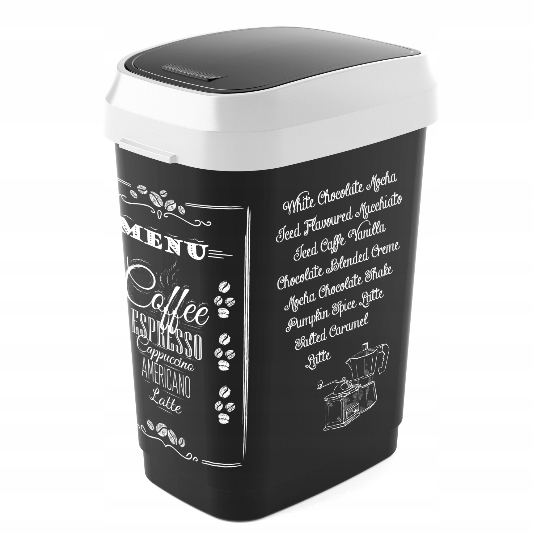 

Kosz na śmieci uchylny 25 L Coffee