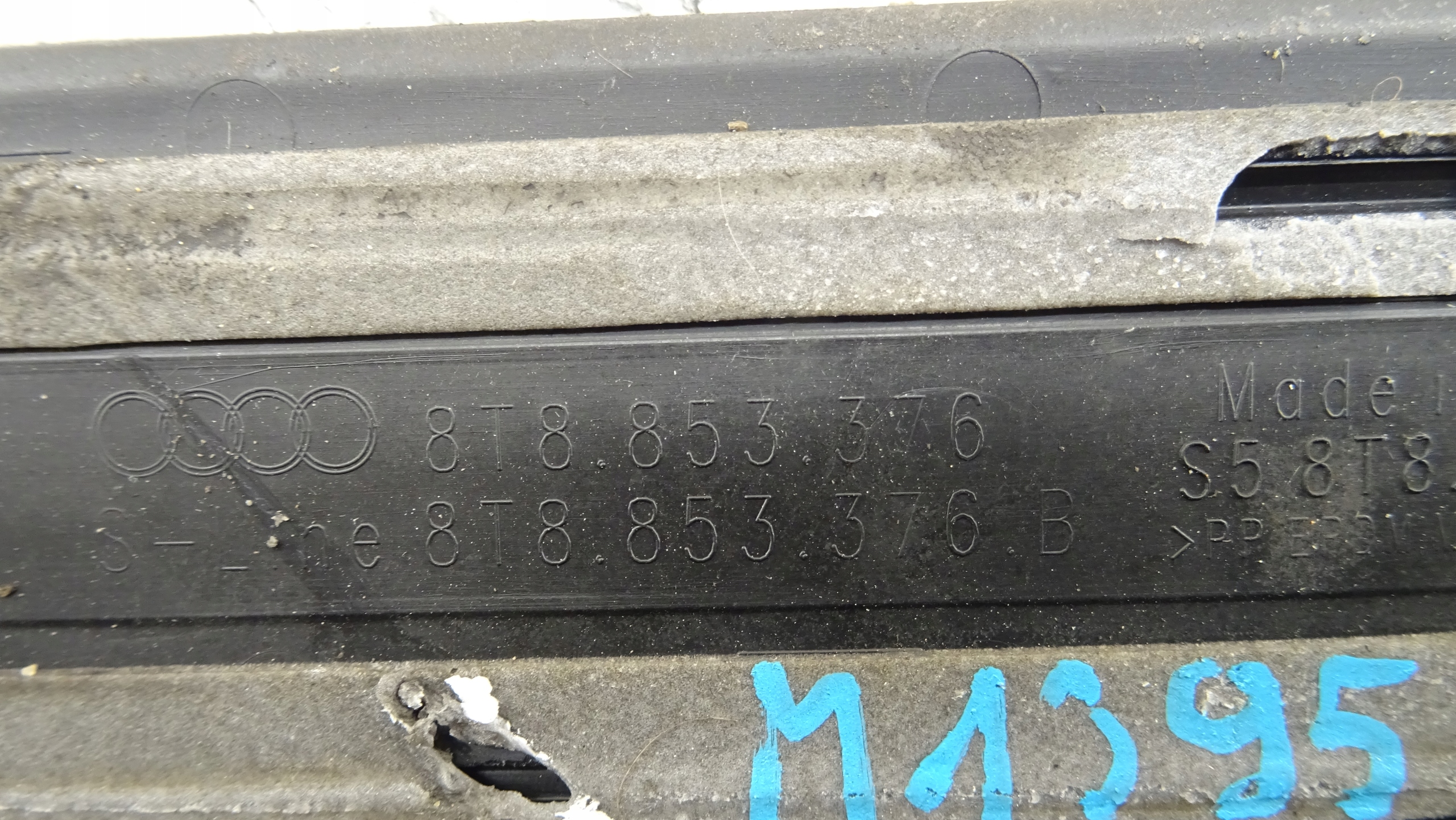 Audi S5 OE 8T8853376A moulding threshold right rear part