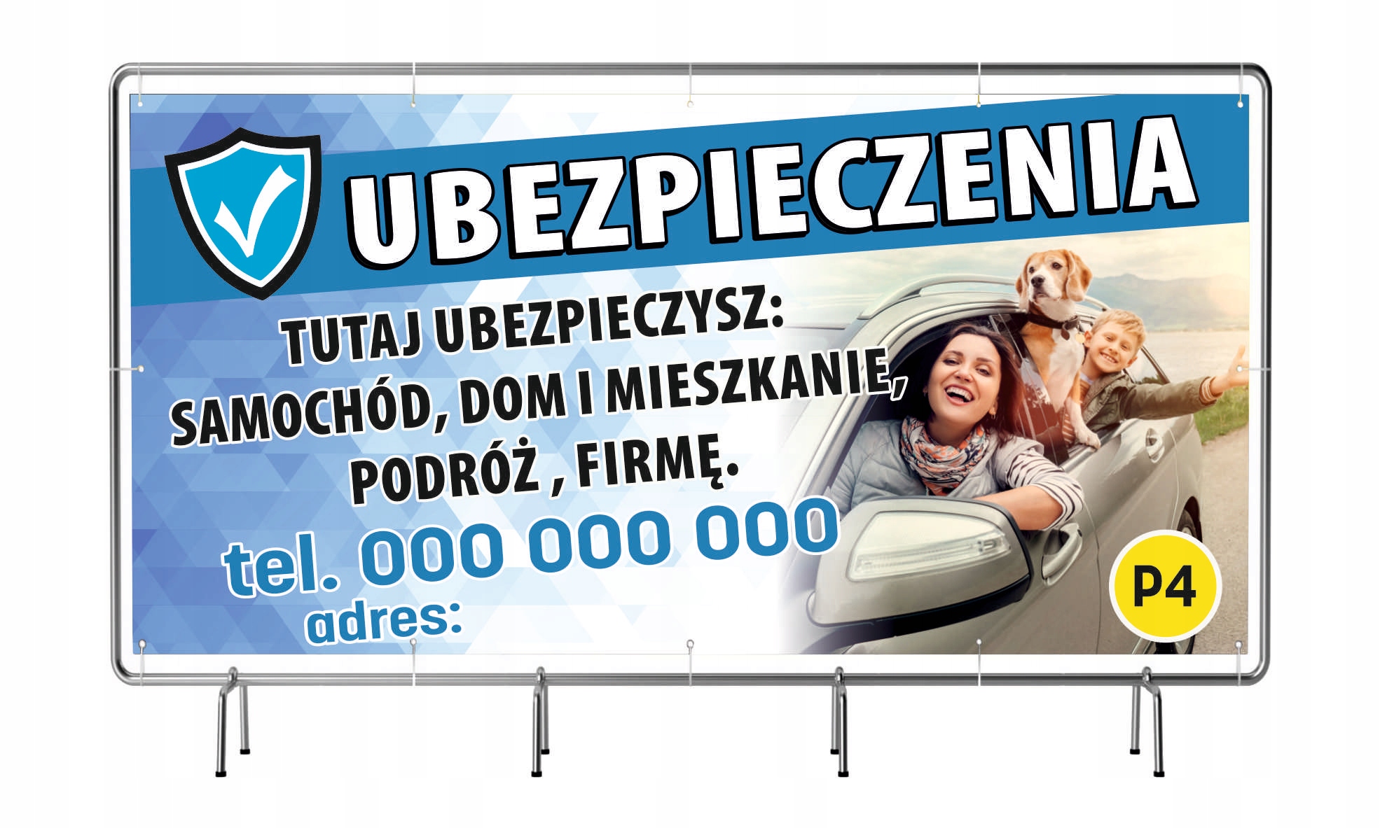 Baner reklamowy 200cmx100cm Marka inny