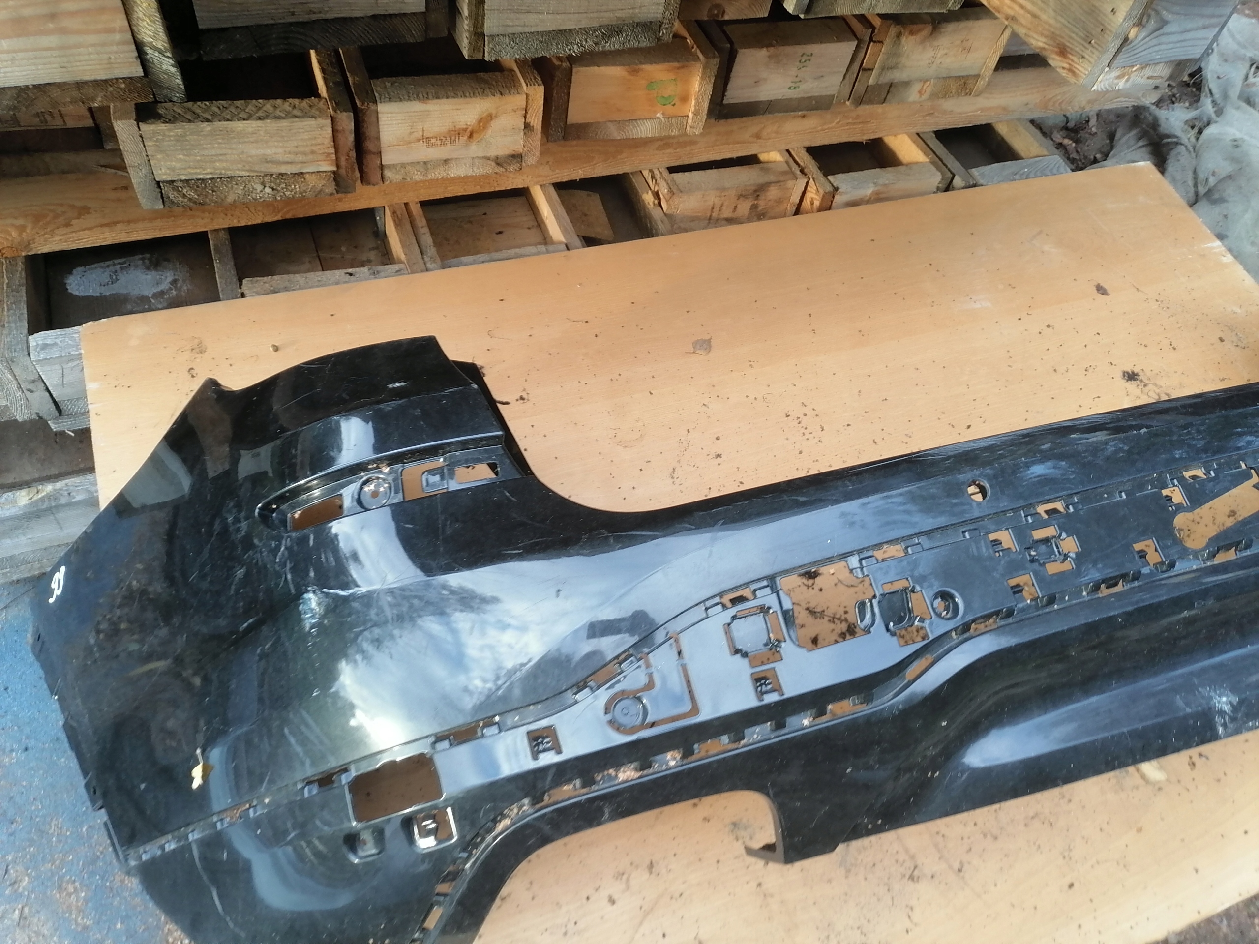 bumper rear part BMW X3 F25 PDC 7366379